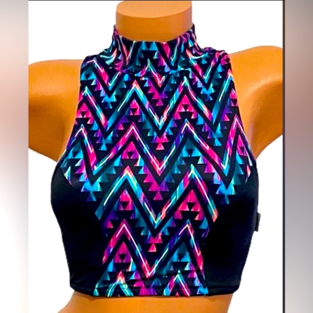 Lot of Swim Tops: 3 VS Pink / Lucky Brand / California Waves